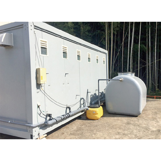 圧送式節水型電動ポンプ内蔵トイレシャトレ
