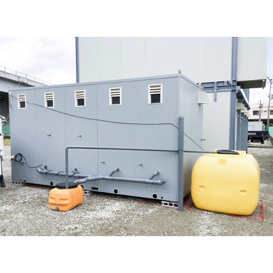 圧送式節水型電動ポンプ内蔵トイレシャトレ